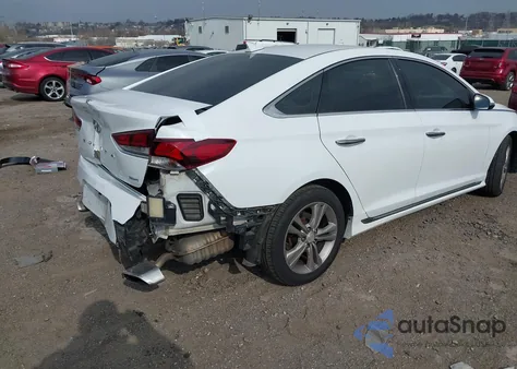 2018 Hyundai Sonata Sport из США, поврежденный, VIN 5NPE34AF4JH605120